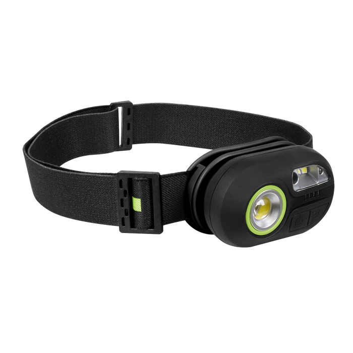 Rechargeable Headlight with Auto-Sensor 3W COB & 1W SMD LED | HT300R