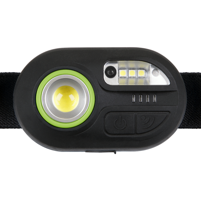 Rechargeable Headlight with Auto-Sensor 3W COB & 1W SMD LED | HT300R