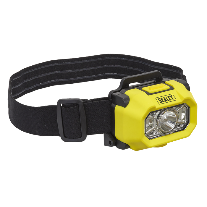 Intrinsically Safe Head Torch 1.8W SMD LED ATEX/IECEx Approved | HT452IS