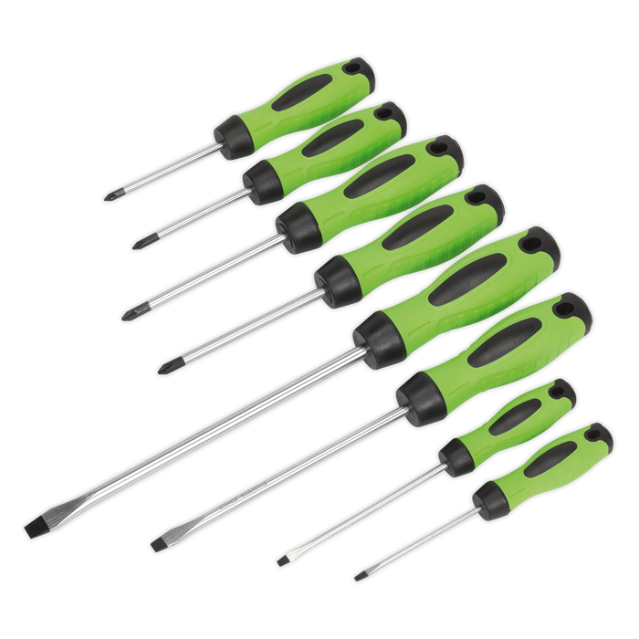 Premier Screwdriver Set 8pc - Hi-Vis Green | HV001