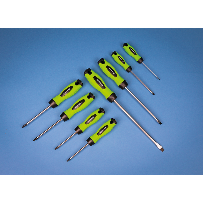 Premier Screwdriver Set 8pc - Hi-Vis Green | HV001