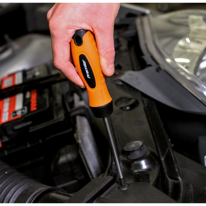 Premier Screwdriver Set 8pc - Hi-Vis Orange | HV003