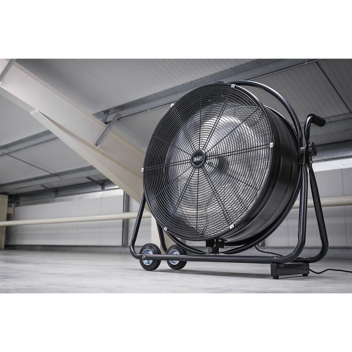 24" Industrial High Velocity Orbital Drum Fan 230V | HVF24S