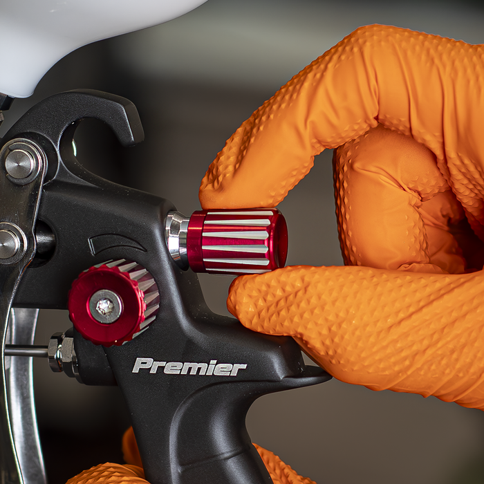 Premier Professional HVLP Gravity Feed Spray Gun 1.3mm Set-Up | HVLP01