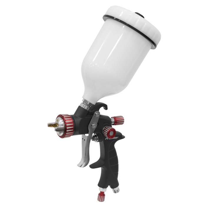 Premier Professional HVLP Gravity Feed Spray Gun 1.3mm Set-Up | HVLP01