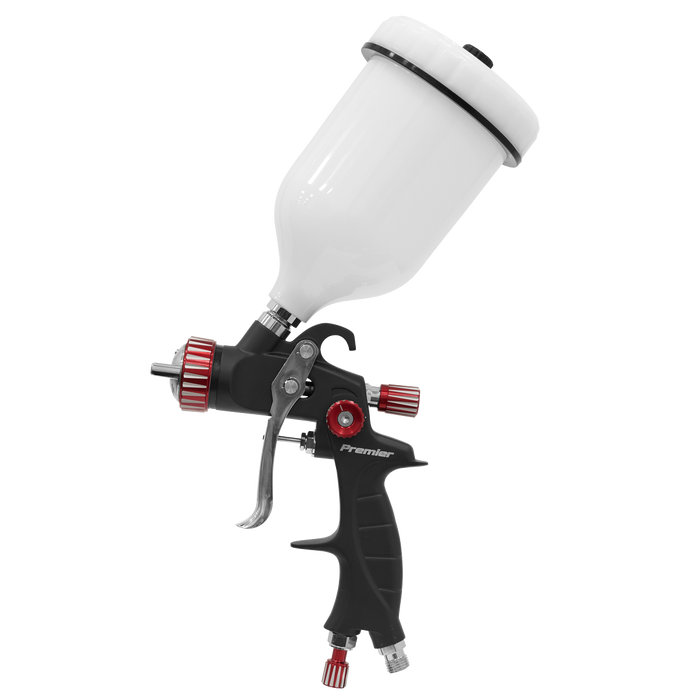 Premier Professional HVLP Gravity Feed Spray Gun 1.3mm Set-Up | HVLP01