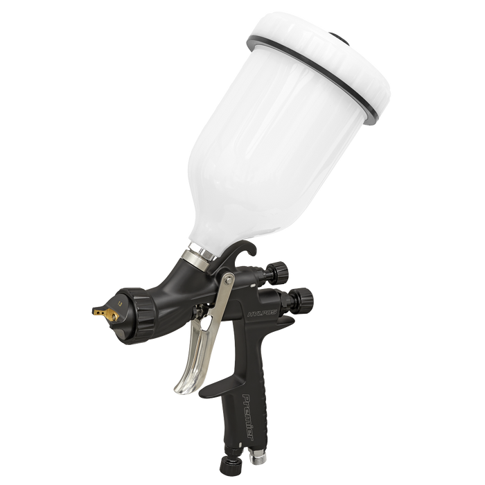 Premier Professional HVLP Gravity Feed Spray Gun 1.3mm Set-Up | HVLP05