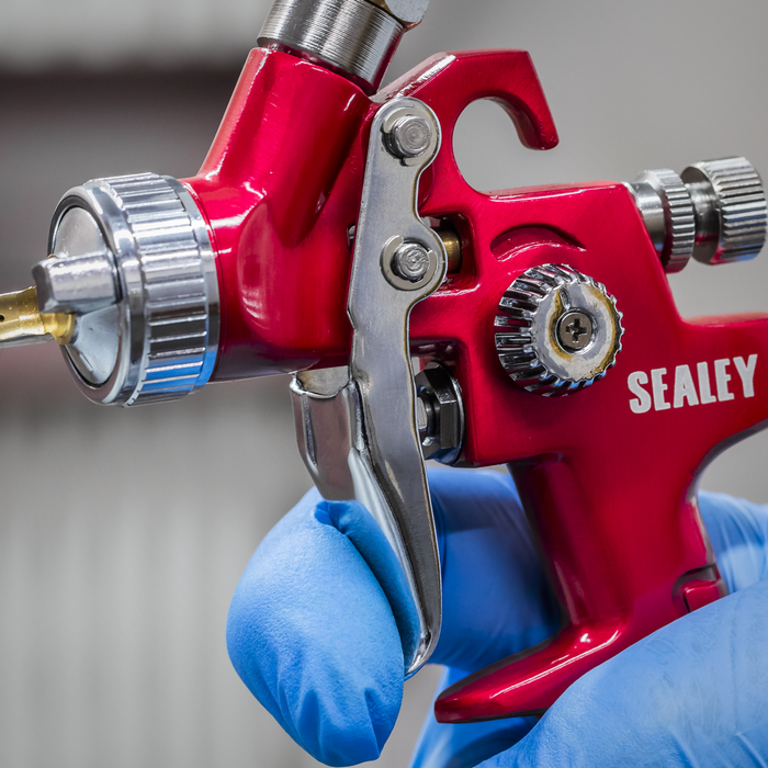 Workshop Series HVLP Gravity Feed Touch-Up Spray Gun 0.8mm Set-Up | HVLP731