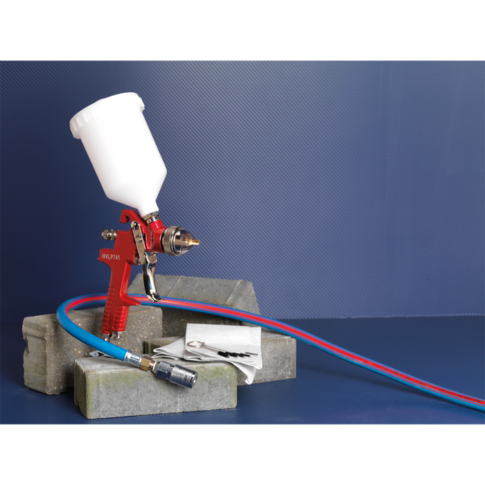 Workshop Series HVLP Gravity Feed Spray Gun 1.3mm Set-Up | HVLP741
