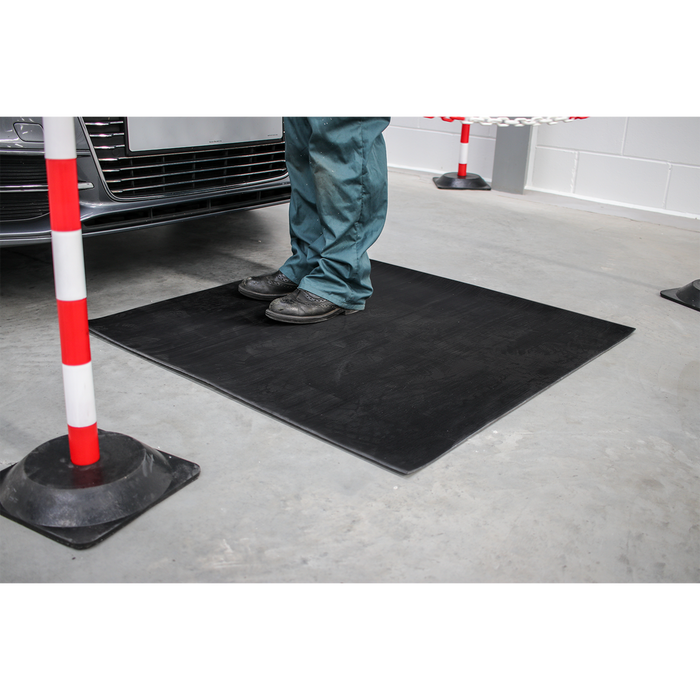 Electrician's Insulating Rubber Safety Mat 1 x 1m | HVM17K02