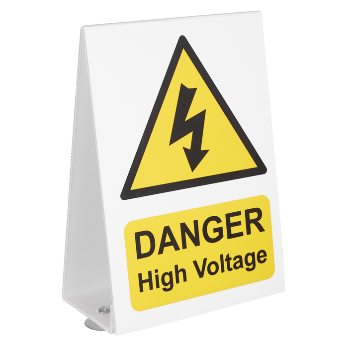 High Voltage Vehicle Warning Sign | HVS1