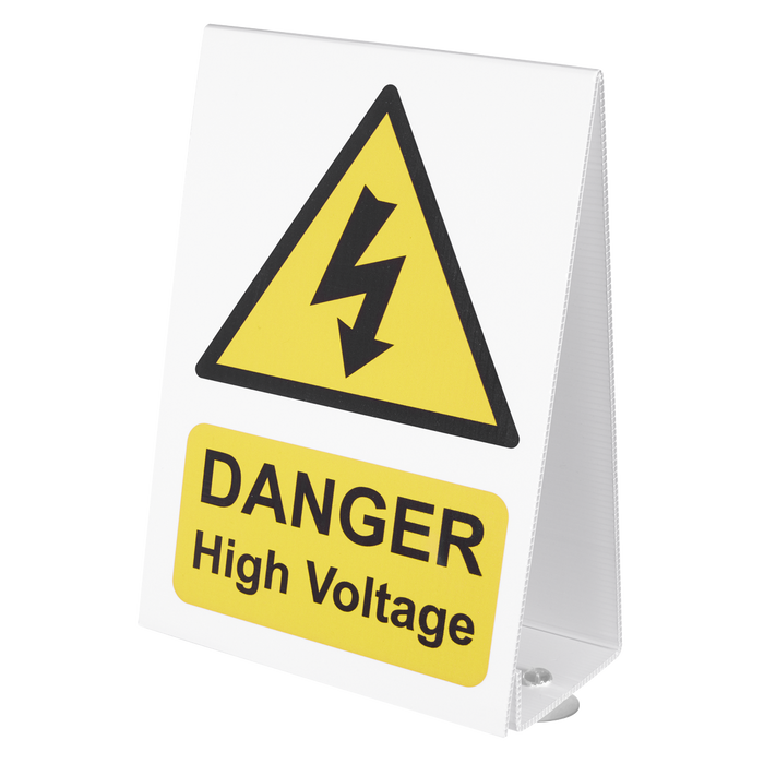 High Voltage Vehicle Warning Sign | HVS1