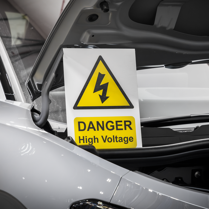 High Voltage Warning Sign 200 x 300mm | HVSA4