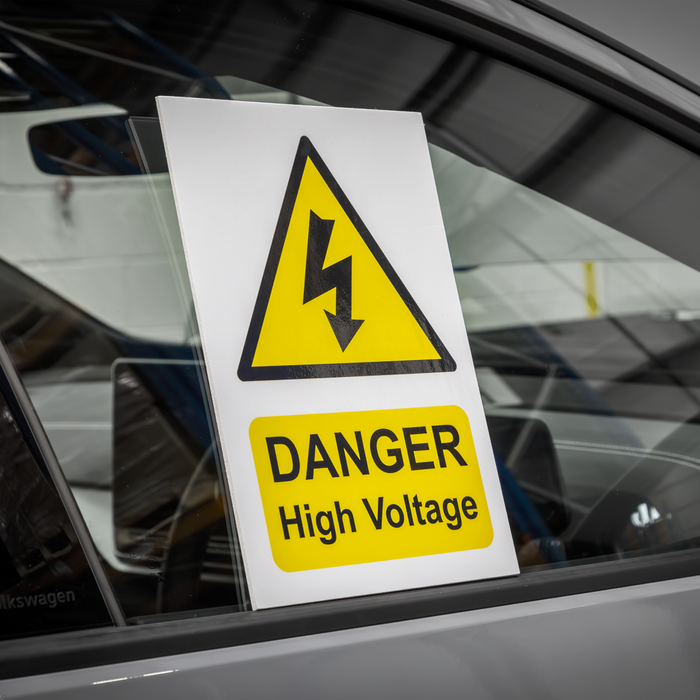 High Voltage Warning Sign 200 x 300mm | HVSA4