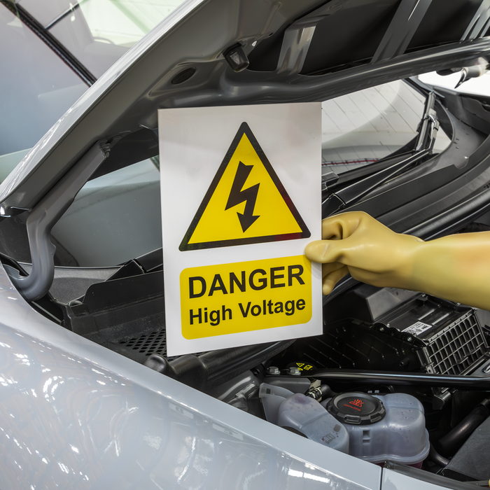 High Voltage Warning Sign 200 x 300mm | HVSA4