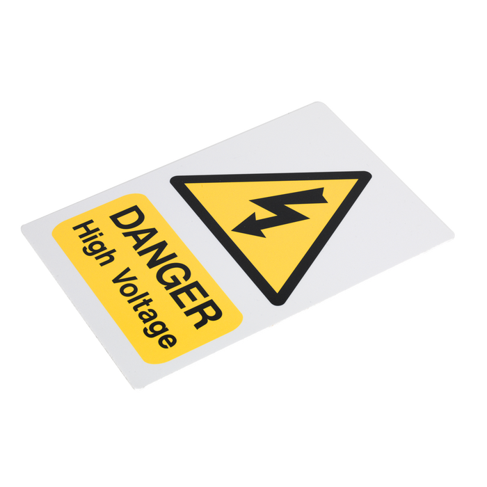 High Voltage Warning Sign 200 x 300mm | HVSA4