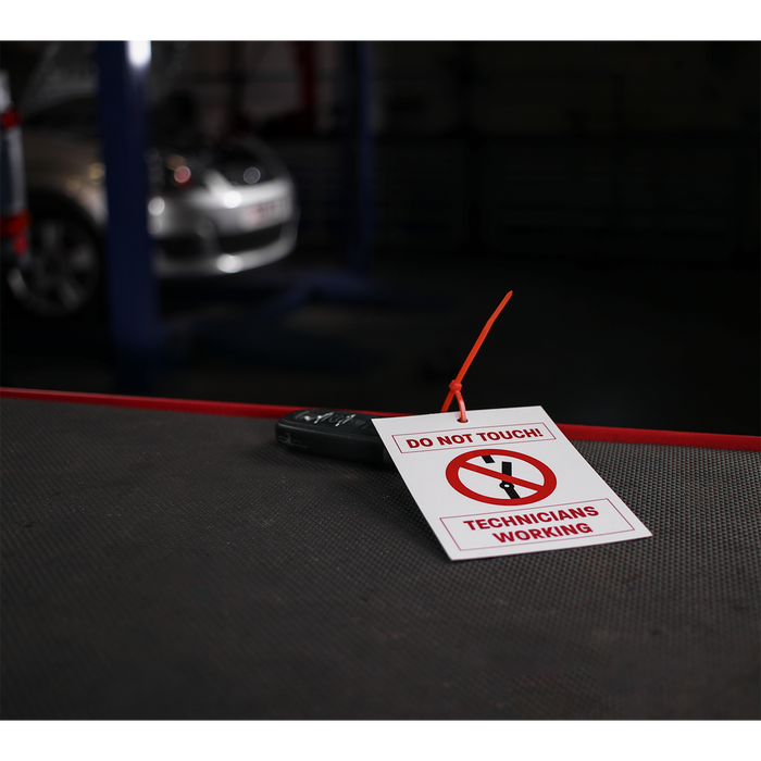 Hybrid/Electric Vehicle Keyring Warning Tag | HYBRIDTAG