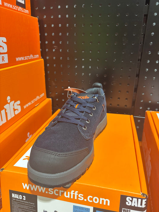 Scruffs Halo 3 Safety Trainers Navy | T54959