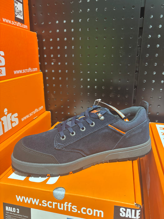 Scruffs Halo 3 Safety Trainers Navy | T54959