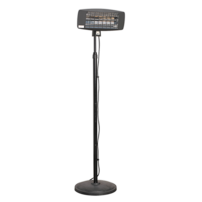 Infrared Quartz Patio Heater with Telescopic Floor Stand 2000W/230V | IFSH2003