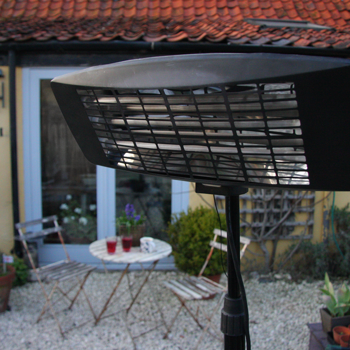 Infrared Quartz Patio Heater with Telescopic Floor Stand 2000W/230V | IFSH2003