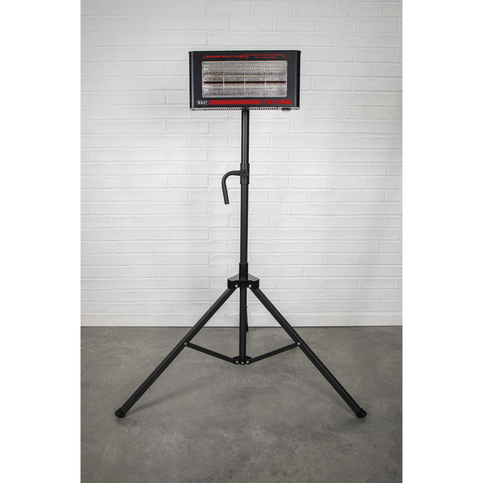 Infrared Quartz Heater with Tripod Stand 230V 1.2kW | IR12CT
