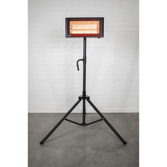 Infrared Quartz Heater with Tripod Stand 230V 1.2kW | IR12CT
