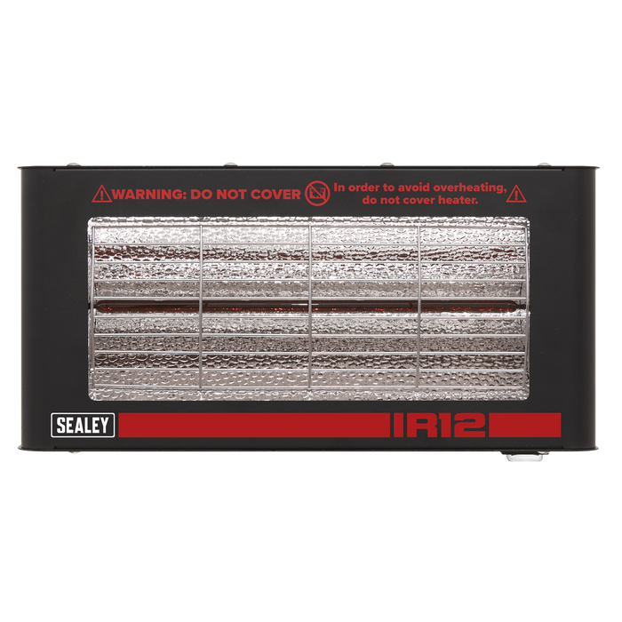 Wall Mounting Infrared Quartz Heater 1.2W/230V | IR12