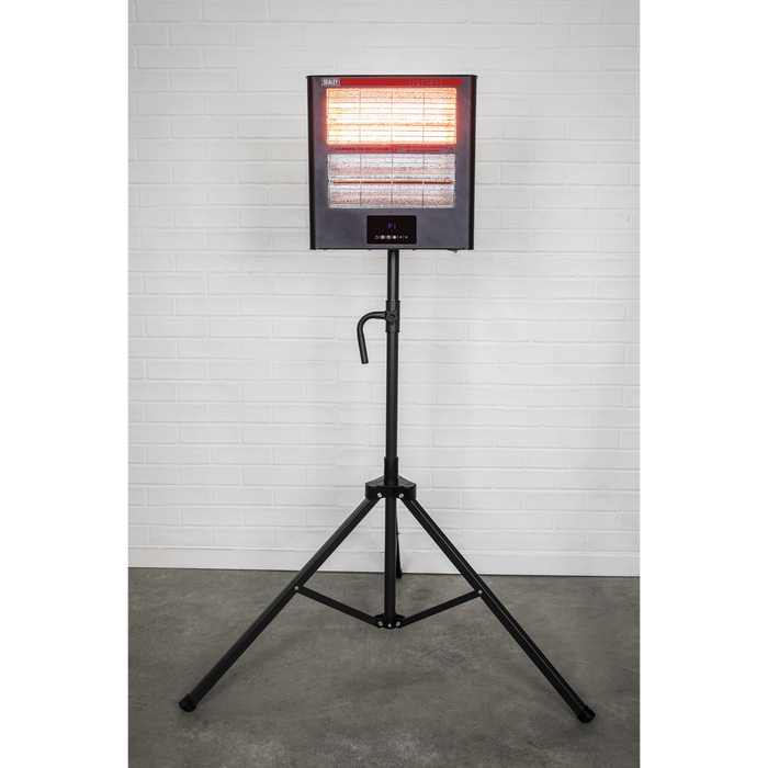 Infrared Quartz Heater with Tripod Stand 1.4/2.8kW/230V | IR28CT