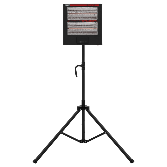 Infrared Quartz Heater with Tripod Stand 1.4/2.8kW/230V | IR28CT