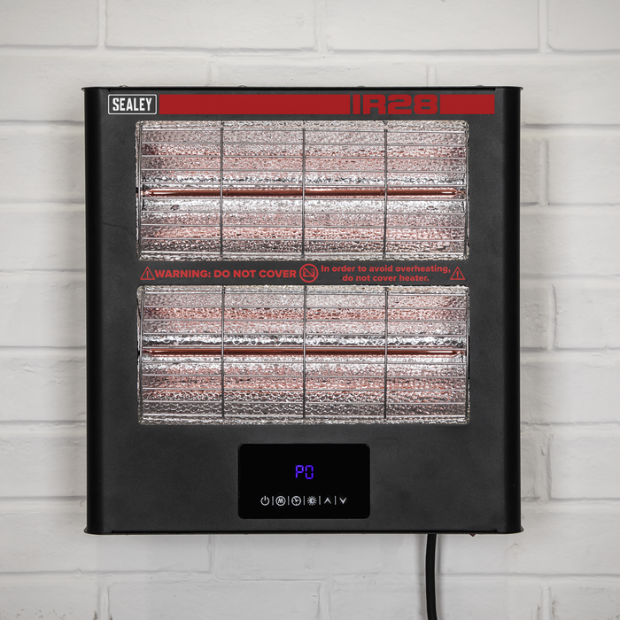 Wall Mounting Infrared Quartz Heater 2.8kW/230V | IR28