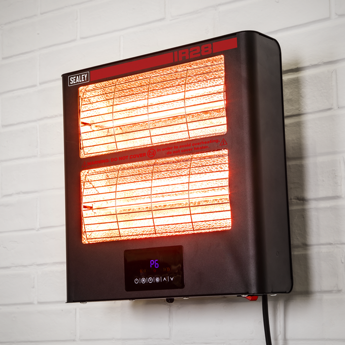Wall Mounting Infrared Quartz Heater 2.8kW/230V | IR28