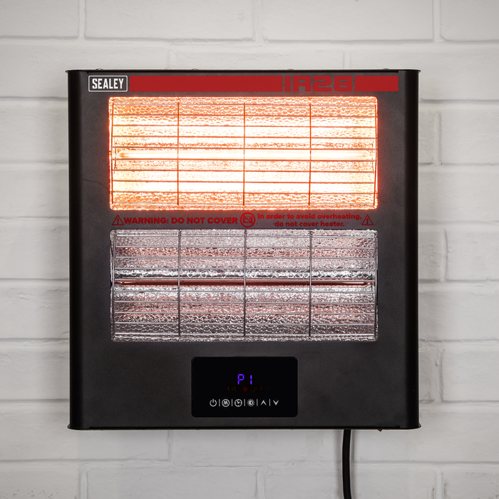 Wall Mounting Infrared Quartz Heater 2.8kW/230V | IR28