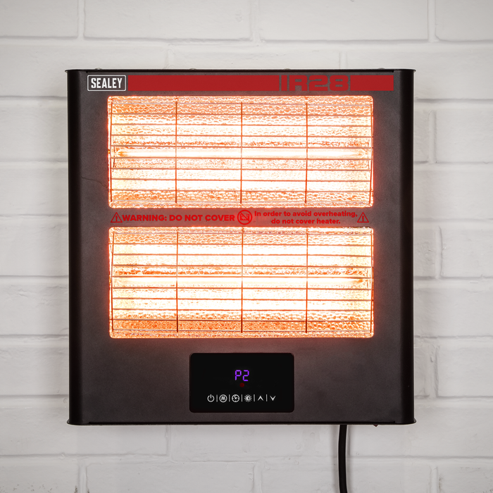 Wall Mounting Infrared Quartz Heater 2.8kW/230V | IR28