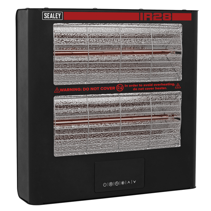 Wall Mounting Infrared Quartz Heater 2.8kW/230V | IR28
