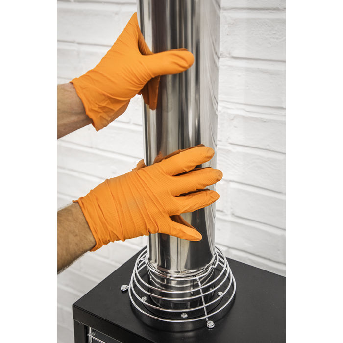 Stainless Steel Exhaust/Flue Extension Pipe for IR13/IR16 100mm 1000mm | IREX2