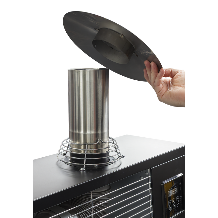 Stainless Steel Flue Rain Cap 100mm | IREX4