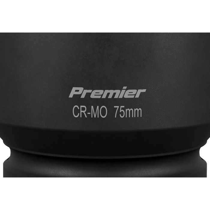Premier Deep Impact Socket 1"Sq Drive 75mm | IS175D