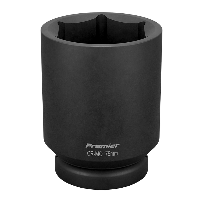 Premier Deep Impact Socket 1"Sq Drive 75mm | IS175D