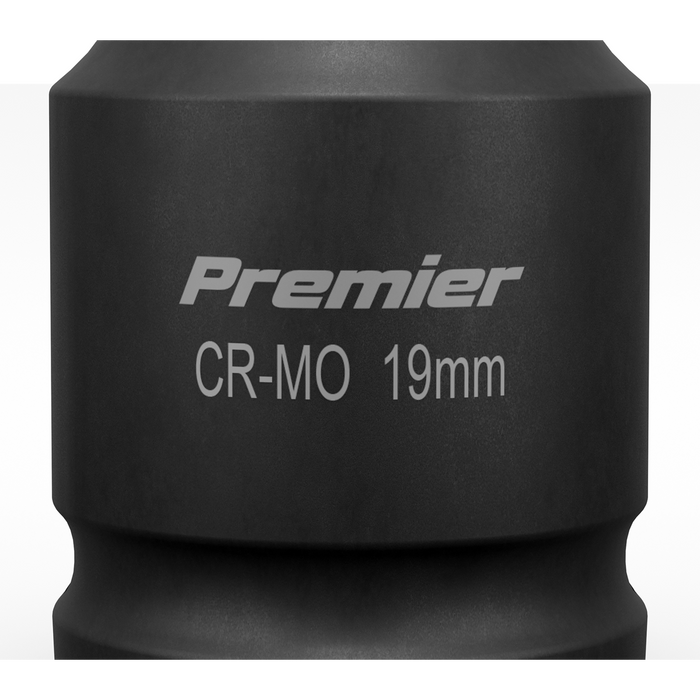 Premier Deep Impact Socket 3/4"Sq Drive 19mm | IS3419D