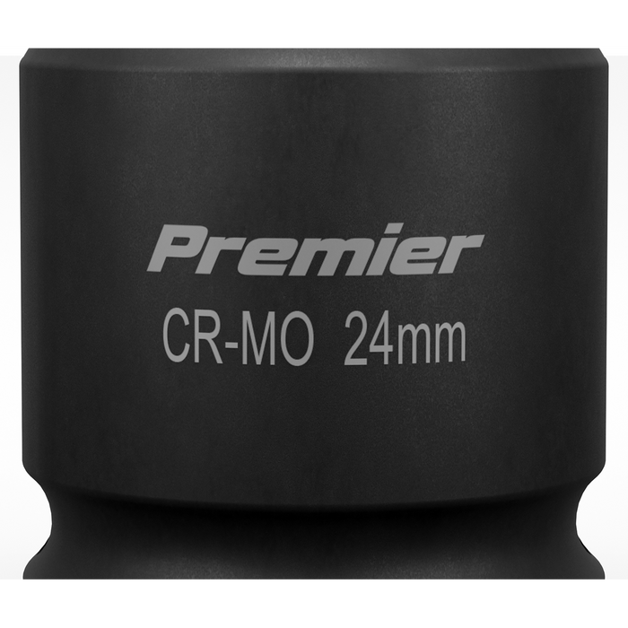 Premier Deep Impact Socket 3/4"Sq Drive 24mm | IS3424D