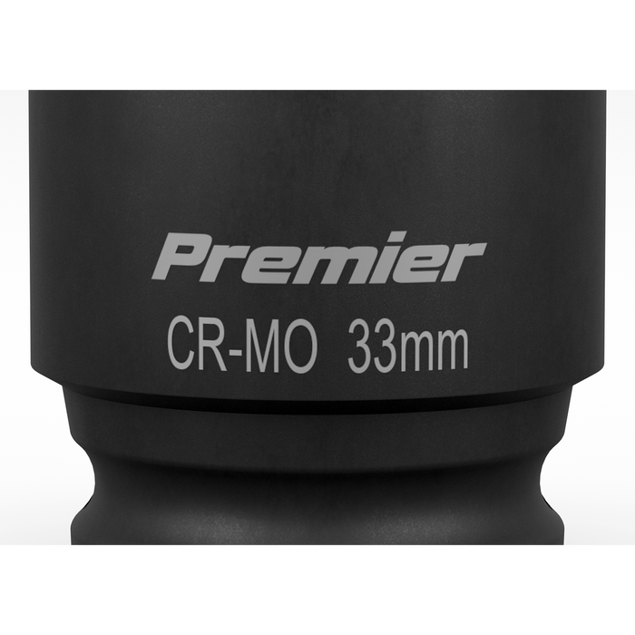 Premier Deep Impact Socket 3/4"Sq Drive 33mm | IS3433D