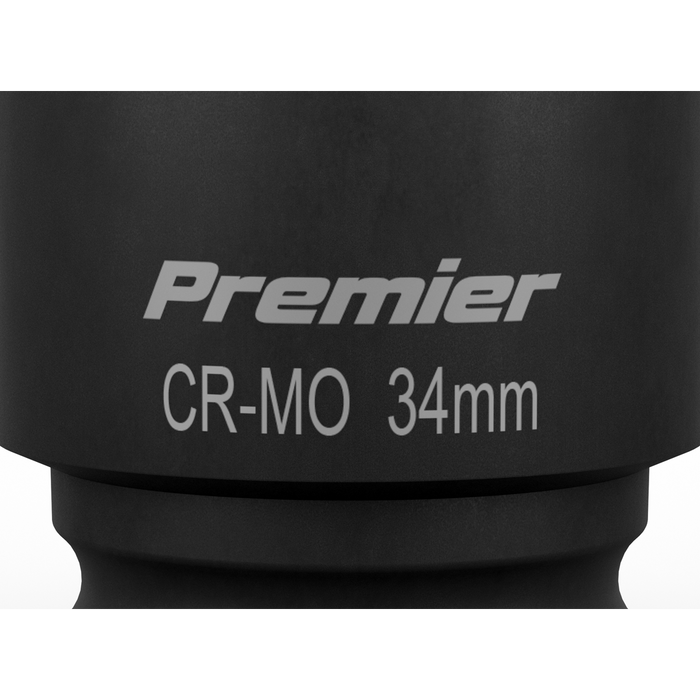 Premier Deep Impact Socket 3/4"Sq Drive 34mm | IS3434D