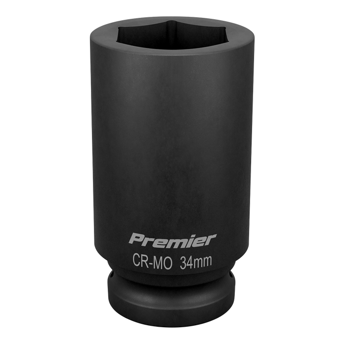 Premier Deep Impact Socket 3/4"Sq Drive 34mm | IS3434D