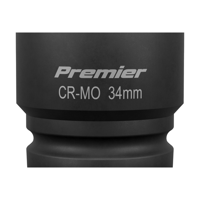 Premier Impact Socket 3/4"Sq Drive 34mm | IS3434