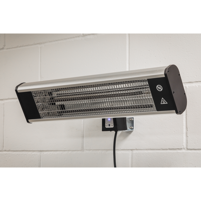 High Efficiency Carbon Fibre Wall Mounting Infrared Heater 1800W/230V | IWMH1809R