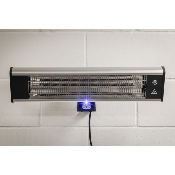 High Efficiency Carbon Fibre Wall Mounting Infrared Heater 1800W/230V | IWMH1809R