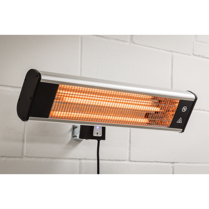 High Efficiency Carbon Fibre Wall Mounting Infrared Heater 1800W/230V | IWMH1809R