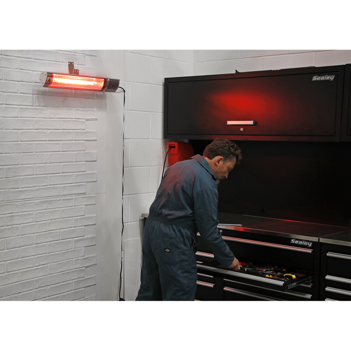 High Efficiency Wall Mounting Infrared Short Wave Heater 2000W | IWMH2000R