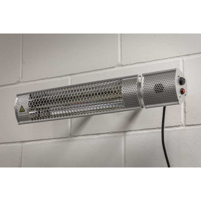High Efficiency Wall Mounting Infrared Short Wave Heater 2000W | IWMH2000R